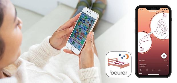 Die Beurer CosyNight App
