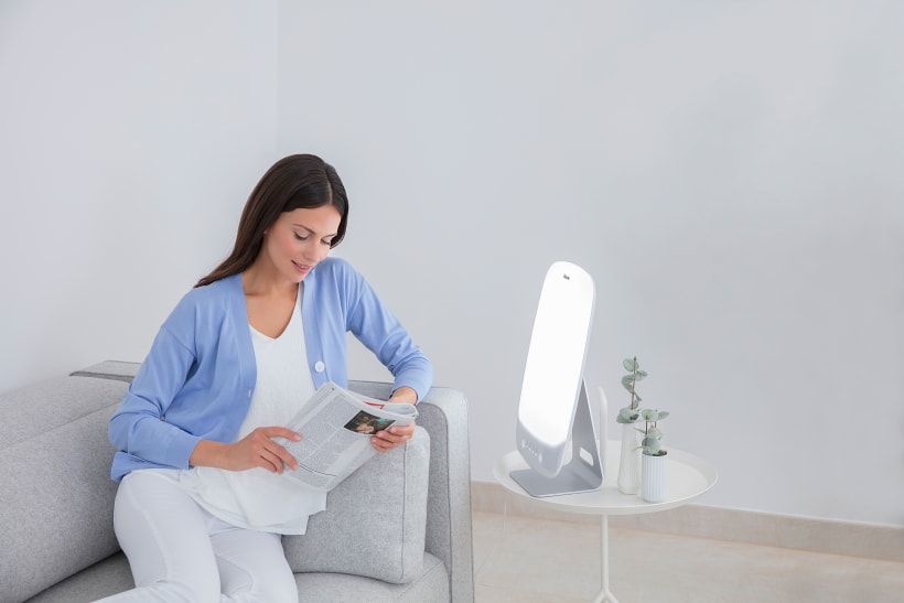 Beurer TL 95 Daylight therapy lamp Use picture Beurer TL 95 Daylight therapy lamp Use picture