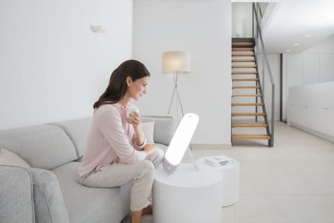 Beurer TL 85 Daylight therapy lamp Use picture Beurer TL 85 Daylight therapy lamp Use picture