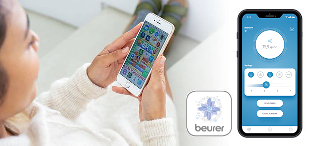 "beurer FreshHome" App "beurer FreshHome" App