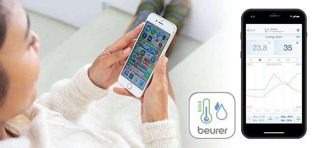 Die Beurer FreshRoom App Die Beurer FreshRoom App